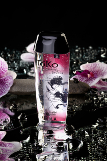 Лубрикант Shunga Toko Aroma на водной основе, со вкусом клубники и шампанского, 165 мл