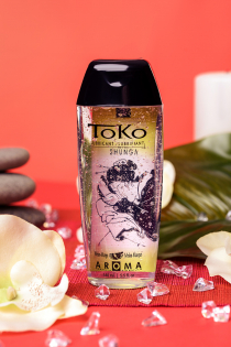Лубрикант Shunga Toko Aroma на водной основе, со вкусом дыни и манго, 165 мл
