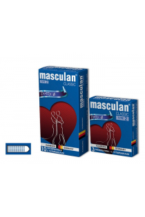Презервативы Masculan Classic 2,  10 шт.  С пупырышками (Dotty)  ШТ