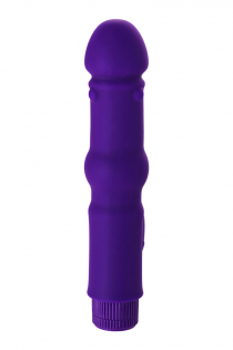 Нереалистичный вибратор TOYFA A-Toys, Силикон, Фиолетовый, 18 см
