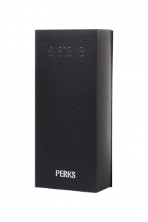 Нереалистичный вибратор Le Stelle PERKS SERIES EX-4, Силикон, Бирюзовый, 16,5 см