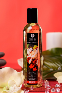 Масло для массажа Shunga Organica Maple Delight, натуральное, возбуждающее, с ароматом кленового сиропа, 250 мл