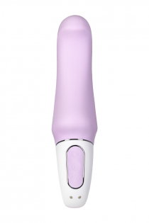 Нереалистичный вибратор Satisfyer Vibes Charming Smile, Силикон, Фиолетовый, 18,7 см