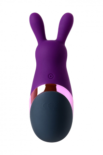 Стимулятор эрогенных зон Eromantica BUNNY, силикон, фиолетовый, 21,5