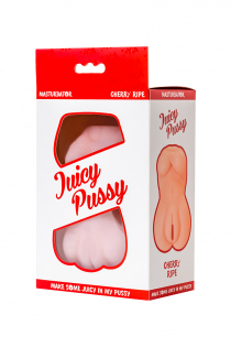 Мастурбатор реалистичный TOYFA Juicy Pussy Cherry Ripe, SoftSkin, телесный, 15см