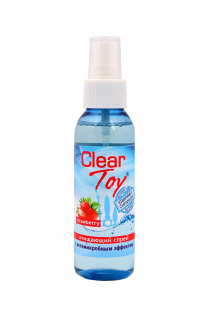 Очищающий спрей ''CLEAR TOYS STRAWBERRY'' с антимикробным эффектом, 100 мл