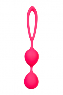 Вагинальные шарики A-Toys by TOYFA, силикон, розовые, Ø 3,1 см