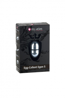 Электростимулятор яйцо Mystim Egg-cellent Egon S ,хирургическая сталь, серебристый,5.5 см