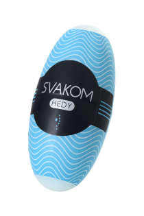 Мастурбатор нереалистичный Svakom  Hedy (6 штук), TPE, Голубой, 14 см