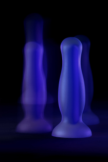 Анальная втулка светящаяся в темноте Beyond by Toyfa Namor Glow, водонепроницаемая, силикон, прозрачная, 12,5 см
