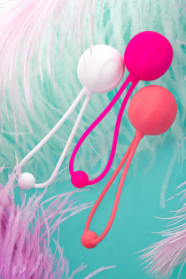 Вагинальный шарик L'EROINA by TOYFA Blush, силикон, розовый, Ø 3,1 см, 65 г