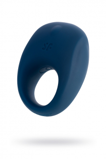 Эрекционное кольцо на пенис Satisfyer Strong, Силикон, Синий, 7 см