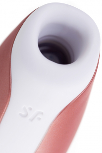Вакуум-волновой бесконтактный стимулятор клитора Satisfyer Love Breeze, Силикон, Розовый, 9,5 см