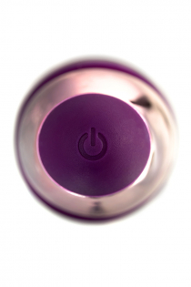 Вибростимулятор L'EROINA by TOYFA Flo, 10 режимов вибрации, силикон, фиолетовый, 18,5 см