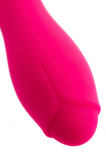 Нереалистичный вибратор A-Toys by TOYFA Marchy, 20 режимов вибрации, силикон, розовый, 16,6 см, Ø 3,