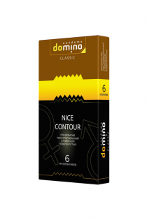 Презервативы Luxe DOMINO CLASSIC Nice Contour 6 шт, 18 см