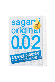 Презервативы полиуретановые Sagami Original 002 №3 Extra Lub