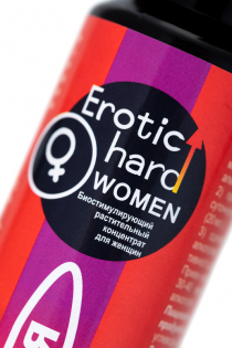 Биостимулирующий концентрат  для женщин Erotic hard  “Пуля" , со вкусом земляники и клюквы 100 мл