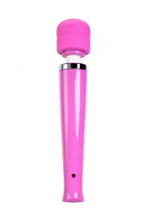 Вибромассажер Love Magic, беспроводной, силикон, розовый, 32 см