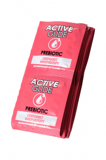 Увлажняющий интимный гель ACTIVE GLIDE PREBIOTIC,  3г 20 шт в упаковке