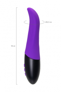 Ротатор Штучки-Дрючки «Дрючка-заменитель», силикон, фиолетовый, 18 см