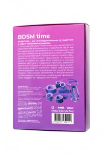 Набор для ролевых игр в стиле БДСМ Eromantica «BDSM Time», два комплекта карт и контракт