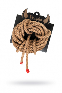 Веревка профи-джут “Shibari" Pecado BDSM ,8мм, длина 5м