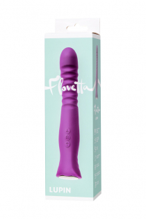 Вибратор Flovetta by Toyfa LUPIN, силикон, фиолетовый, 22 см