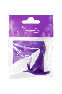 Анальная втулка Eromantica Magic, силикон, фиолетовая, 7,2 см, Ø 2 см