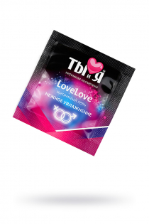 Увлажняющий интимный гель Ты и Я  ''LoveLove'' 4 г по 20 шт в упаковке