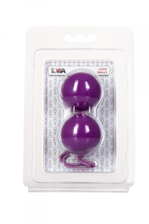 Вагинальные шарики TOYFA, ABS пластик, фиолетовый, 20,5 см
