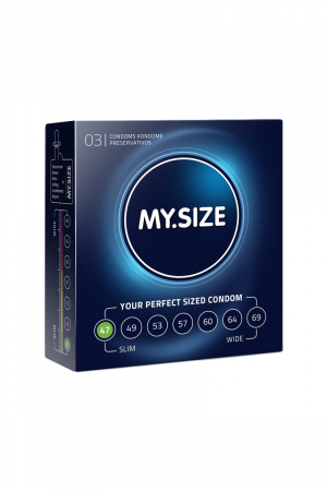 Презервативы  ''MY.SIZE'' №3 размер 47 (ширина 47mm)