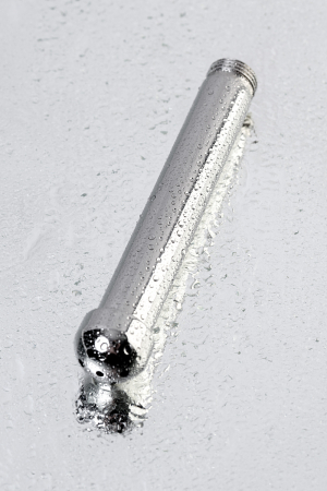 Анальный душ с тремя насадками, TOYFA Metal, серебристый