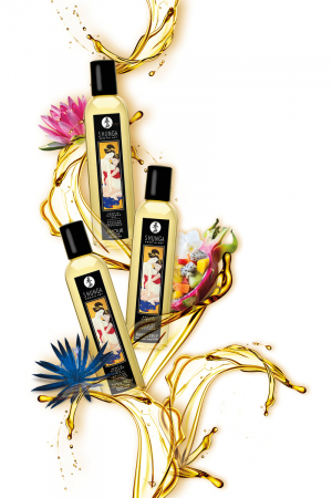 Масло для массажа Shunga Seduction «Midnight flower», натуральное, возбуждающее, с цветочным ароматом, 250 мл