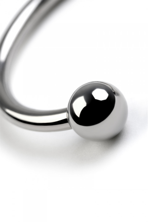 Эрекционное кольцо на пенис Metal by TOYFA  , Металл, Серебристый, 3,5 Ø  см