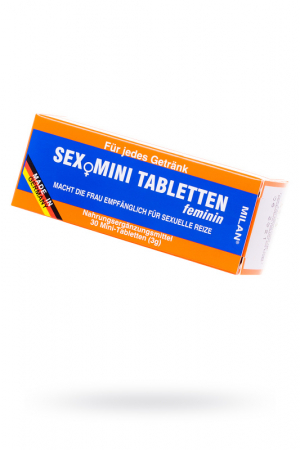 Таблетки возбуждающие Milan Sex Mini Tabletten feminin для женщин, 30 шт.