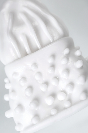 Мастурбатор нереалистичный MensMax Pucchi CLIONE, TPE, белый, 6,5 см