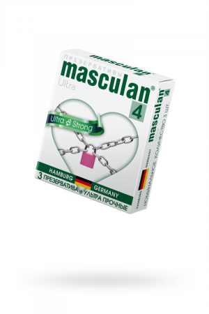 Презервативы Masculan Ultra 4,  3 шт.  Ультра прочные ШТ
