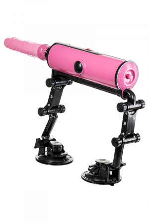 Секс-машина Pink-Punk, MotorLovers, ABS, розовый, 22 см