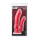 Анально-вагинальный вибратор Black & Red by TOYFA, влагостойкий, силикон, красный, 19,5 см