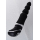 Анальный вибростимулятор Erotist, силикон, черный, 20,7 см