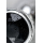 Анальная втулка Metal by TOYFA, металл, серебристая, с кристаллом цвета турмалин, 8,1 см, Ø 3,4 см, 265 г