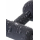 Анальная втулка Erotist SHAFT, силикон, чёрный, 6,9 см