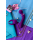 Многофункциональный вибромассажер Eromantica Uma, Силикон, Фиолетовый, 20 см