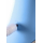Вибратор с электростимуляцией PHYSICS GALVANI VIBE, силикон, голубой, 21 см