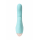 Вибратор с клиторальным стимулятором L'EROINA by TOYFA Crystal, силикон, голубой, 18,3 см