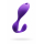 Вибромассажер Adrien Lastic Mr. Hook, силикон, фиолетовый, 12 см